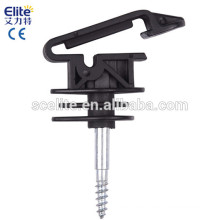 Factory directly wholesale S shaped insulator,electric fence screw
Attractive price new type black electric fence accessories